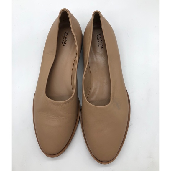 Via Spiga Paloma Leather Flats - Picture 4 of 7